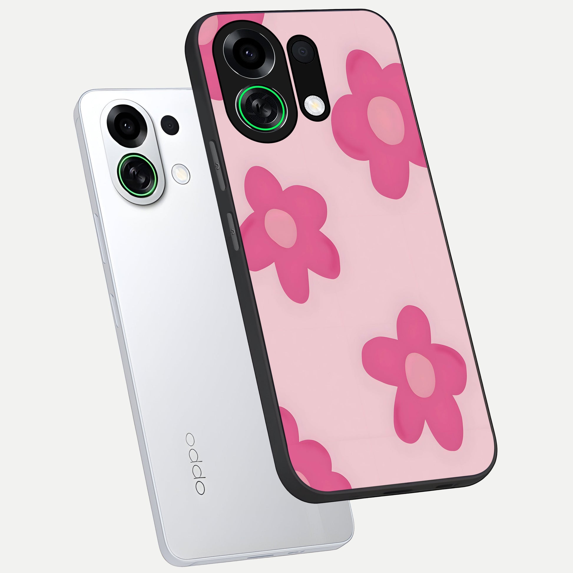  Candy Bloom Dreams phone case For Oppo K13 Turbo showing premium glass back cover with detailed artwork