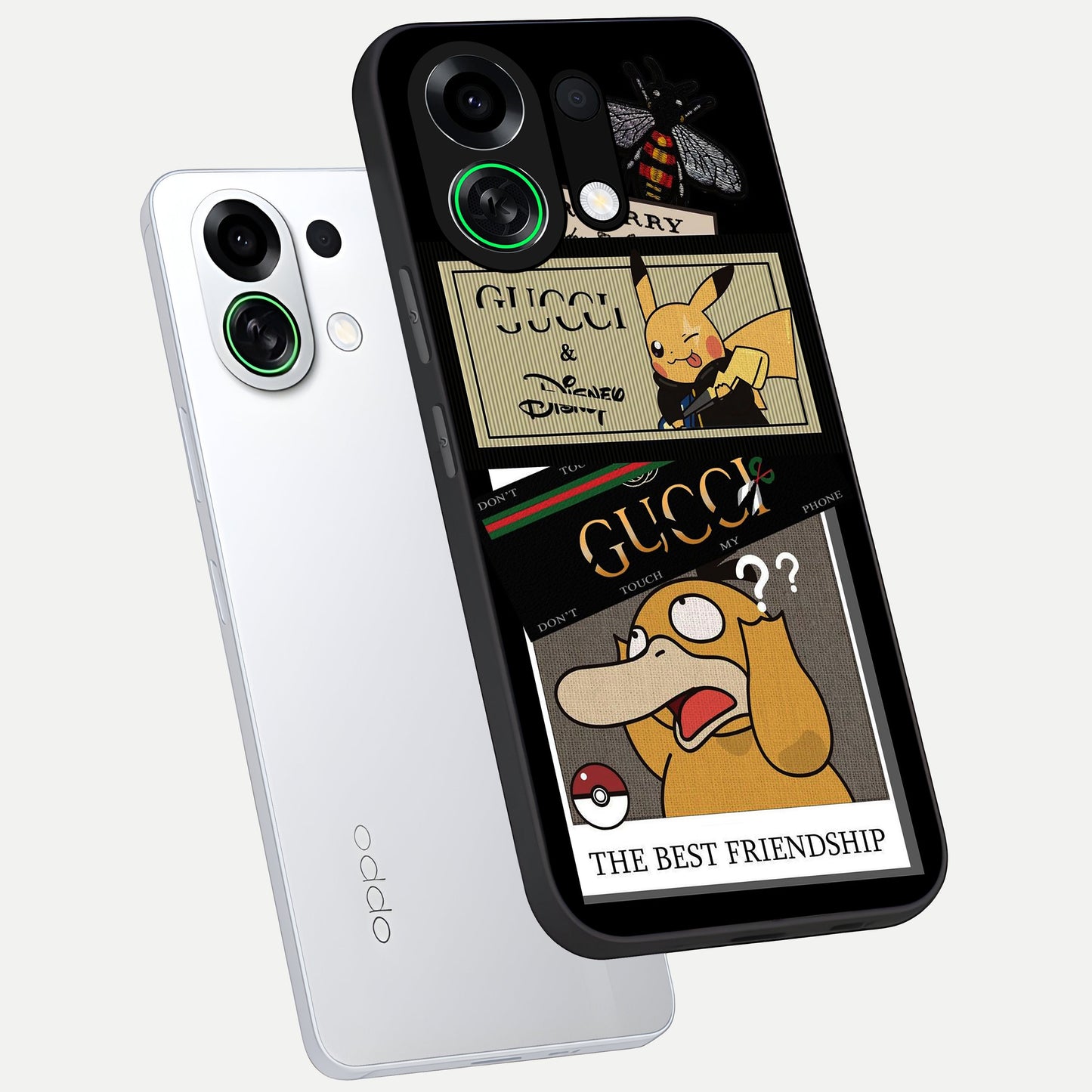  Cartoon Brand Play Mashup phone case For Oppo K13 Turbo showing premium glass back cover with detailed artwork