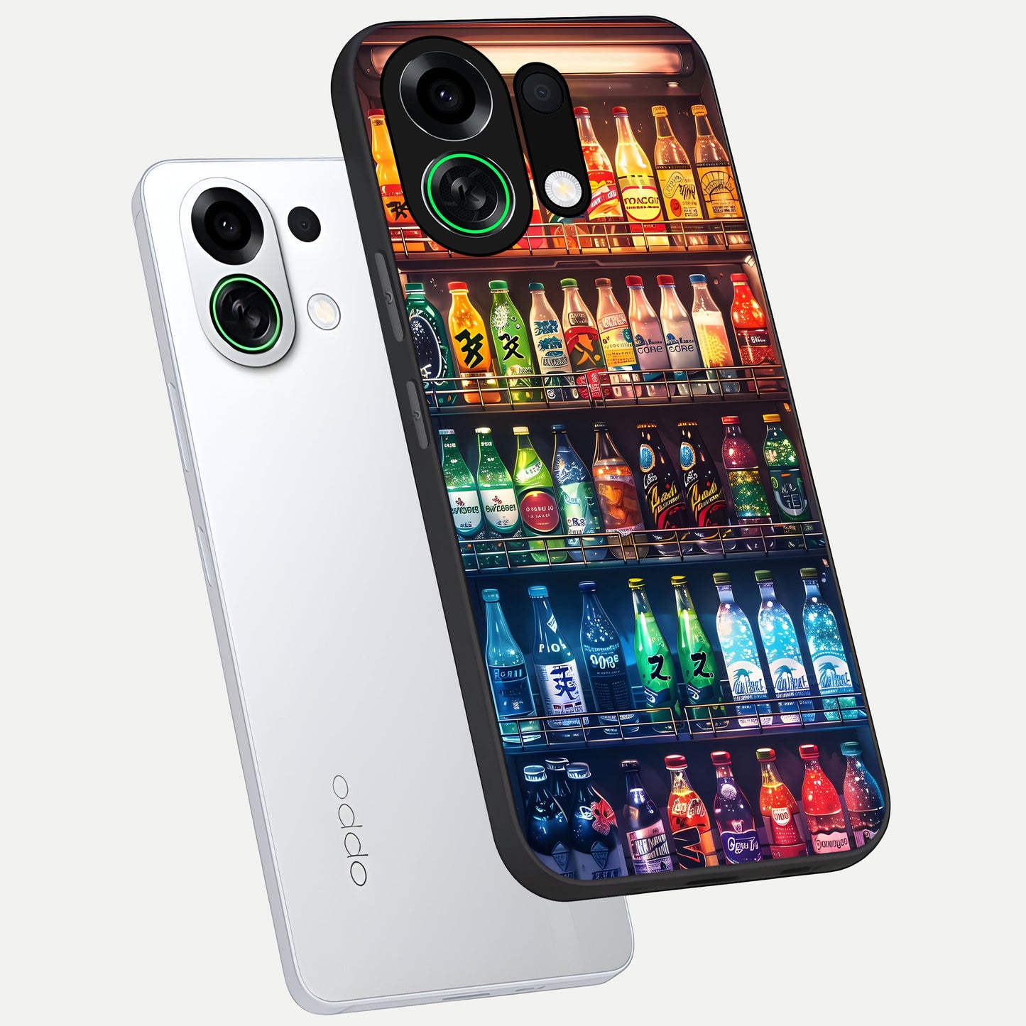  Colorfull Tree phone case For Oppo K13 Turbo showing premium glass back cover with detailed artwork