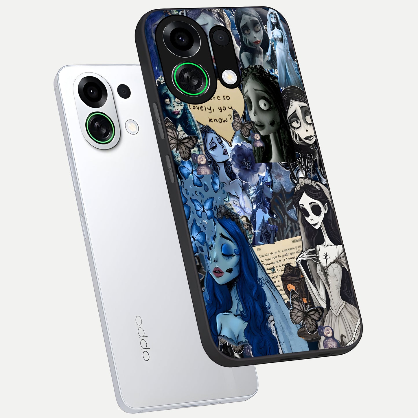  Corpse Bride Posters phone case For Oppo K13 Turbo showing premium glass back cover with detailed artwork