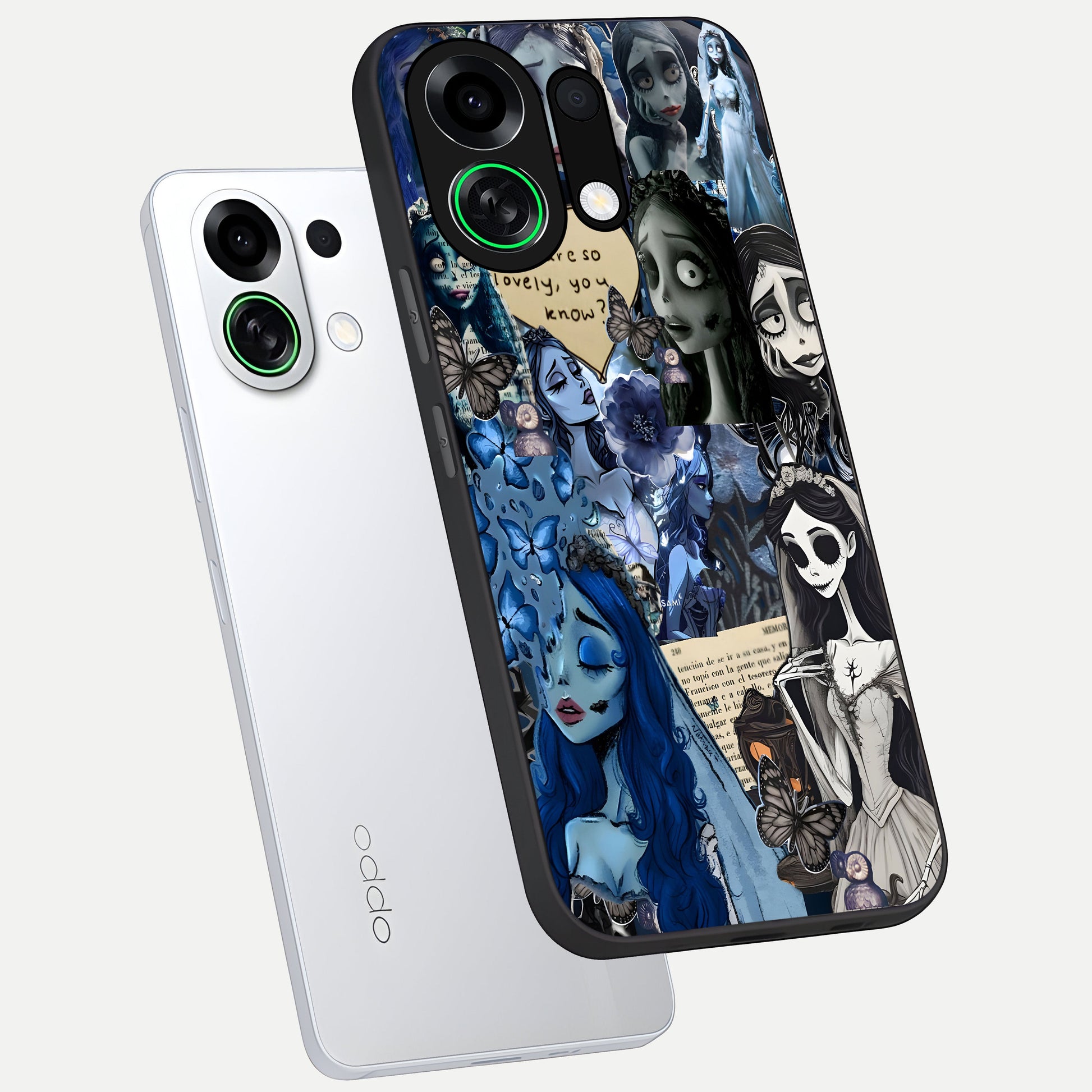  Corpse Bride Posters phone case For Oppo K13 Turbo showing premium glass back cover with detailed artwork