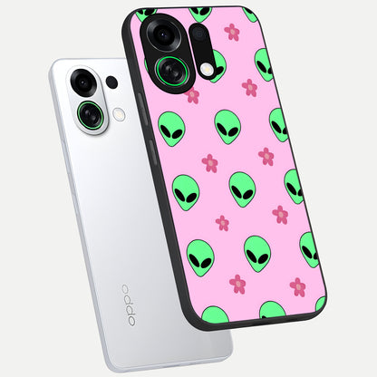  Cosmic Cute Crush phone case For Oppo K13 Turbo showing premium glass back cover with detailed artwork