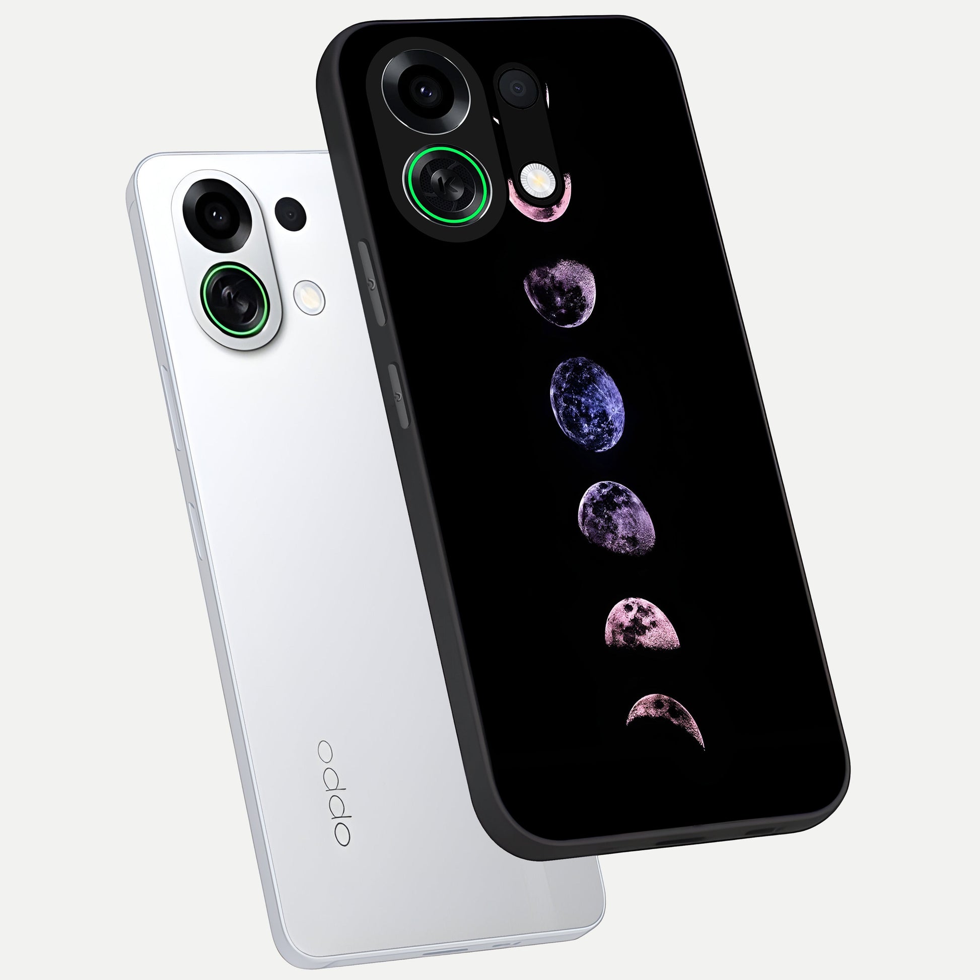  Crimson All Planets phone case For Oppo K13 Turbo showing premium glass back cover with detailed artwork