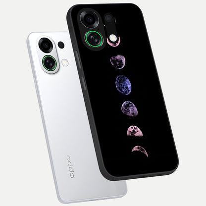  Crimson All Planets phone case For Oppo K13 Turbo showing premium glass back cover with detailed artwork