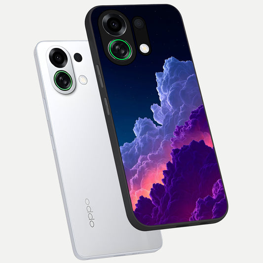  Dreamy Cloud Skies phone case For Oppo K13 Turbo showing premium glass back cover with detailed artwork
