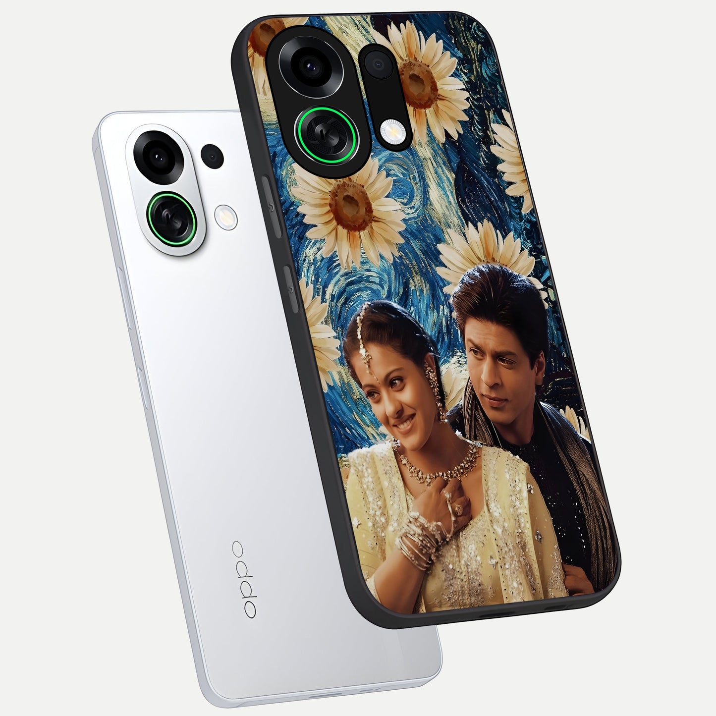  Eternal Love Story phone case For Oppo K13 Turbo showing premium glass back cover with detailed artwork