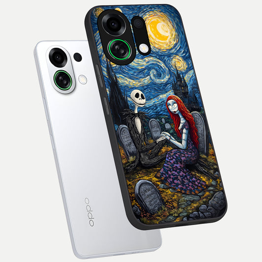  Eternal Night Love phone case For Oppo K13 Turbo showing premium glass back cover with detailed artwork