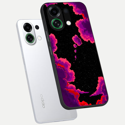  Galaxy Dream Frame phone case For Oppo K13 Turbo showing premium glass back cover with detailed artwork