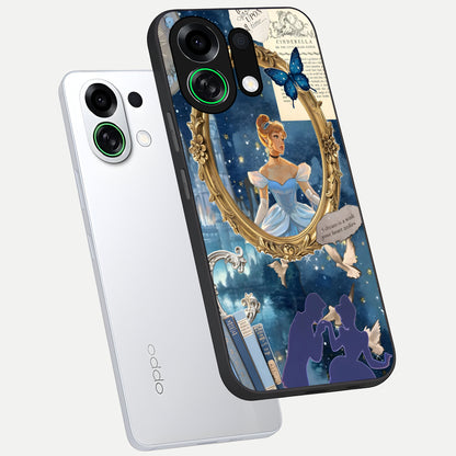  Midnight Queen phone case For Oppo K13 Turbo showing premium glass back cover with detailed artwork