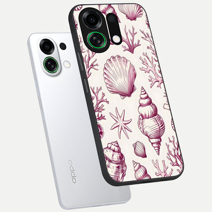  Pink Power Sparks phone case For Oppo K13 Turbo showing premium glass back cover with detailed artwork