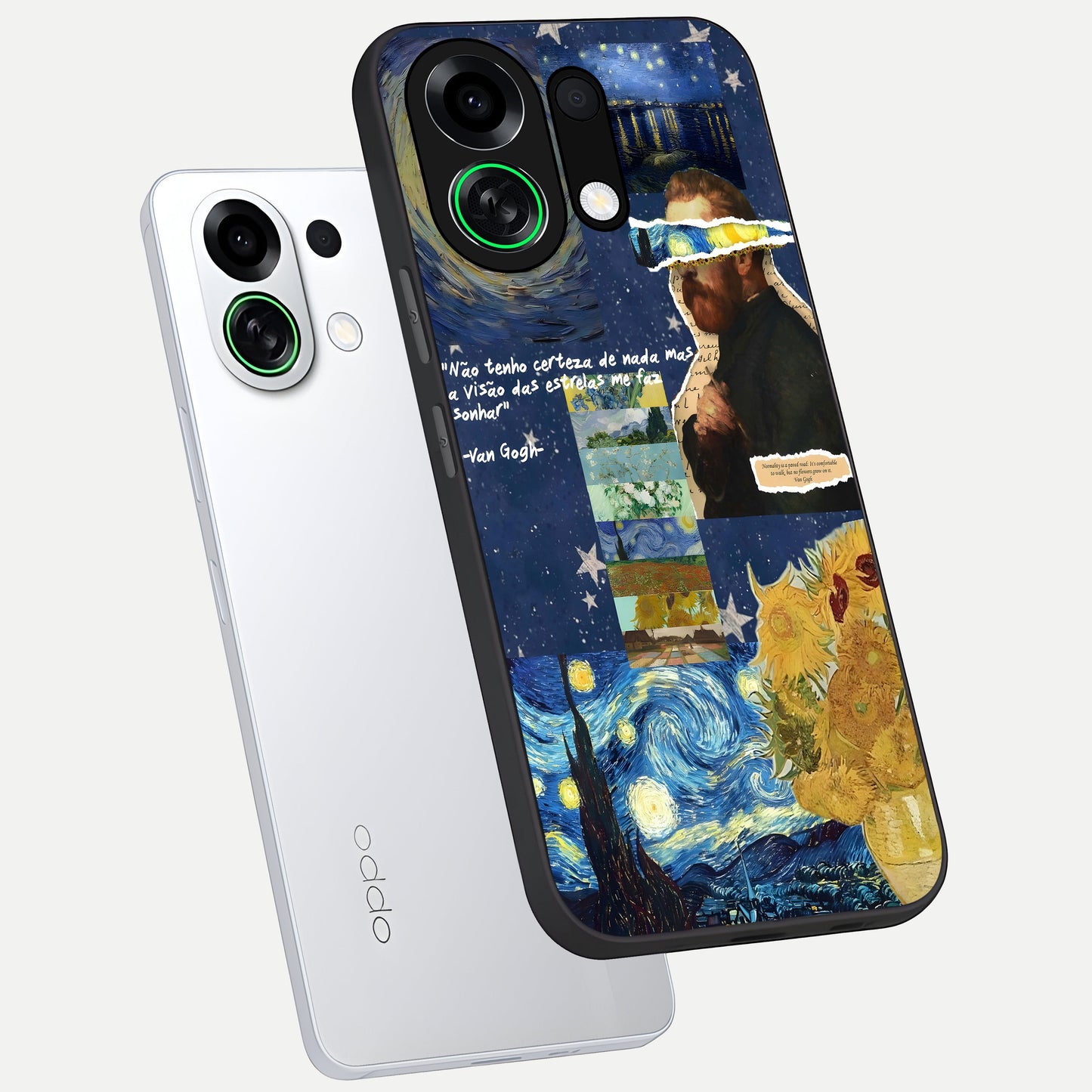  Starry Dream Vision phone case For Oppo K13 Turbo showing premium glass back cover with detailed artwork