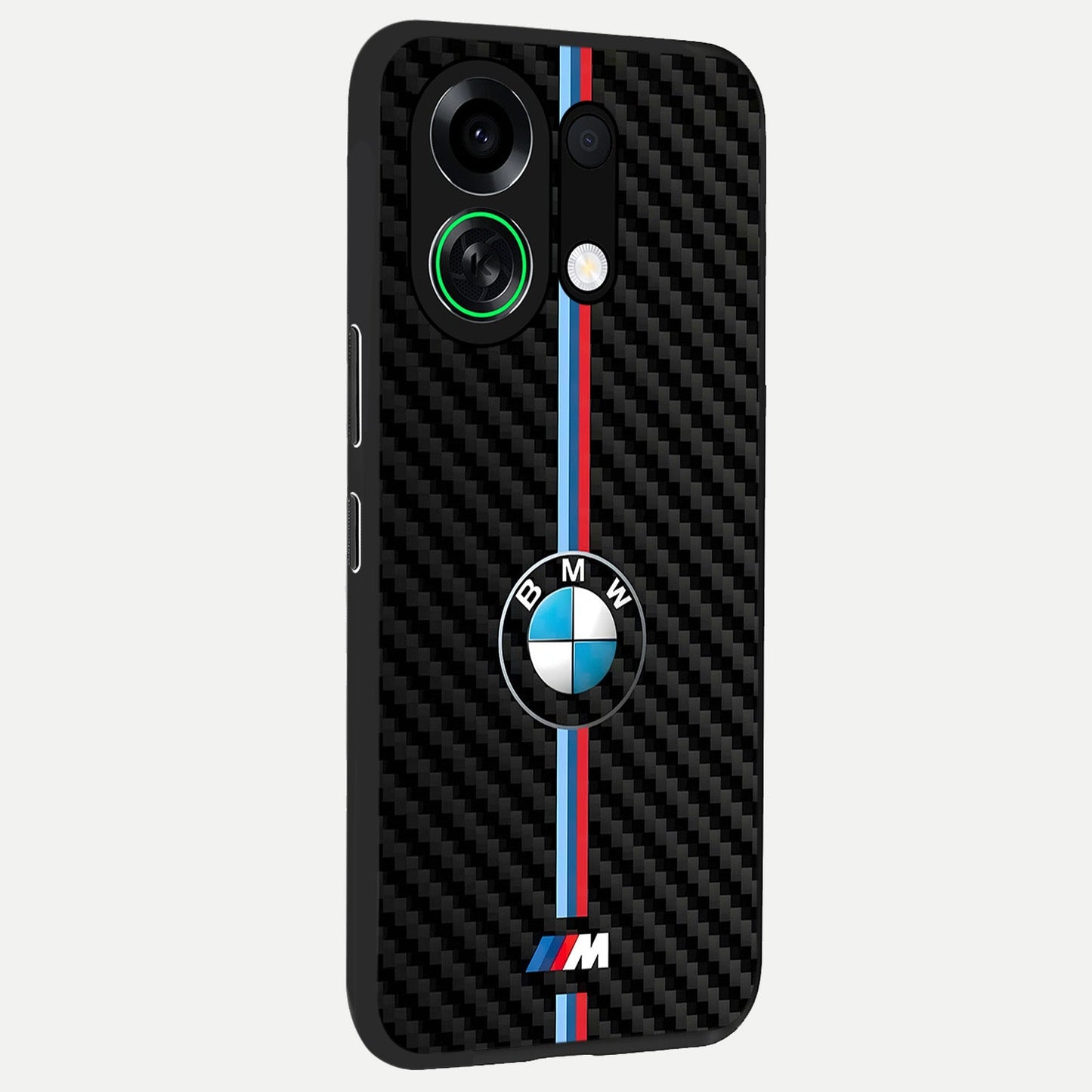  BMW Pattern back cover For Oppo K13 Turbo slim fit glass case with vibrant aesthetic design
