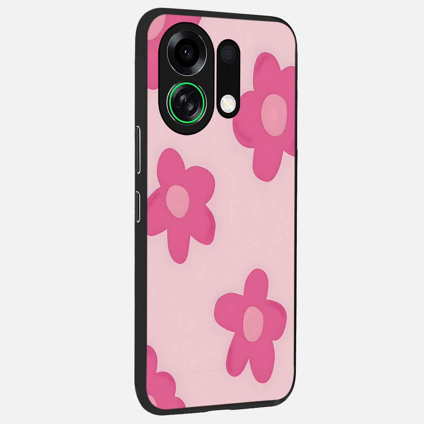  Candy Bloom Dreams back cover For Oppo K13 Turbo slim fit glass case with vibrant aesthetic design