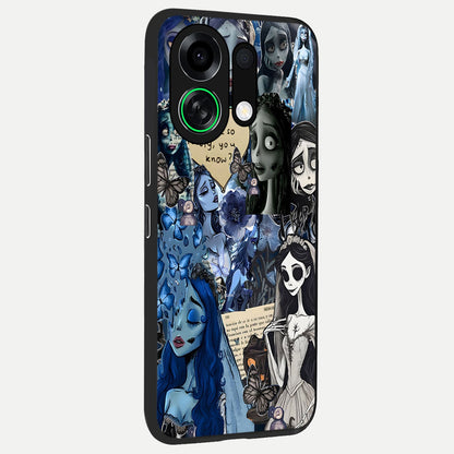  Corpse Bride Posters back cover For Oppo K13 Turbo slim fit glass case with vibrant aesthetic design