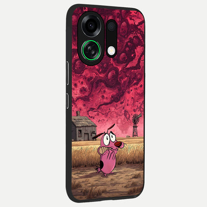  Courage Under Sky back cover For Oppo K13 Turbo slim fit glass case with vibrant aesthetic design