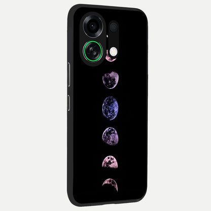  Crimson All Planets back cover For Oppo K13 Turbo slim fit glass case with vibrant aesthetic design