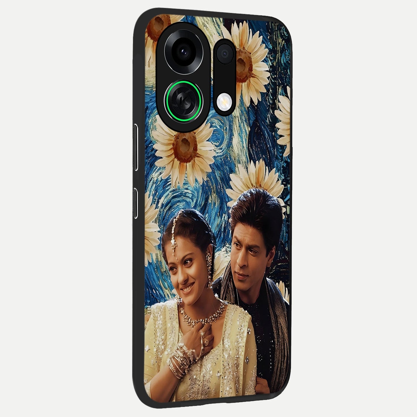  Eternal Love Story back cover For Oppo K13 Turbo slim fit glass case with vibrant aesthetic design