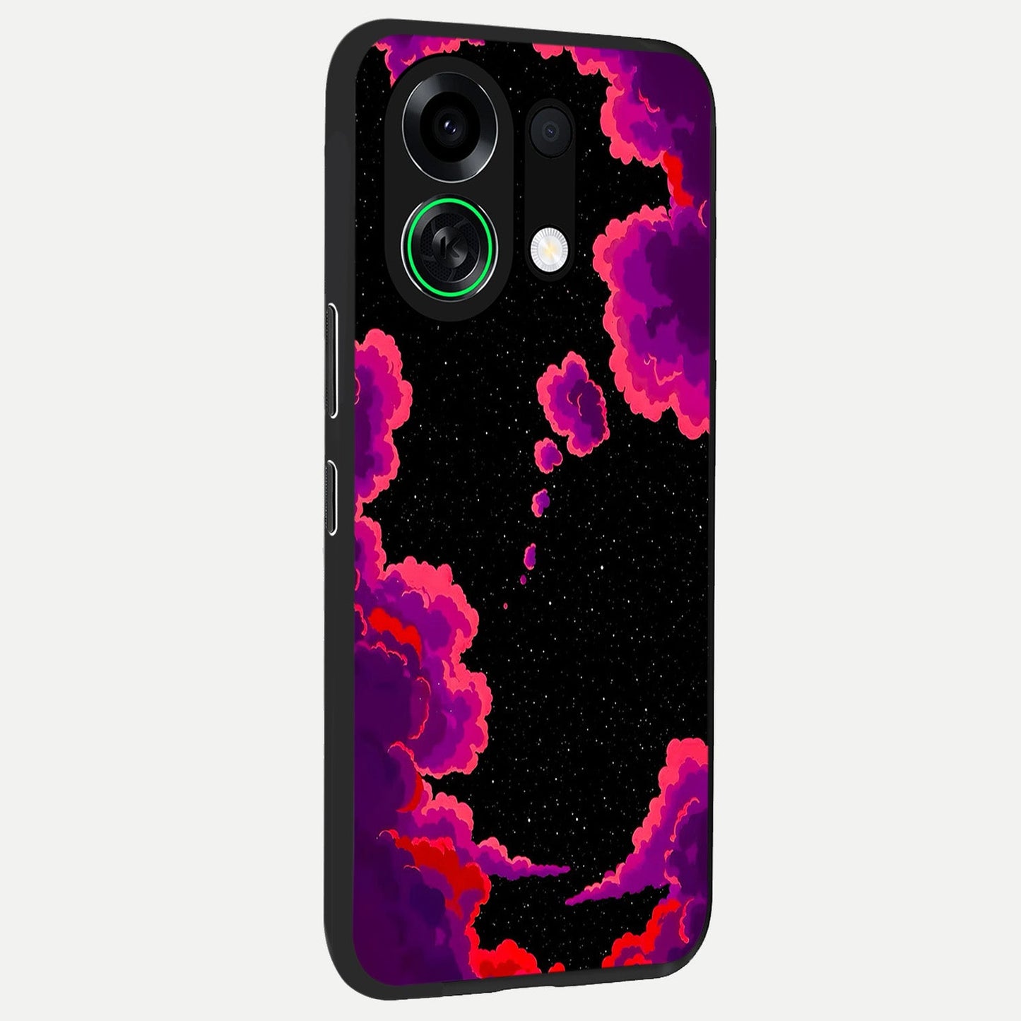  Galaxy Dream Frame back cover For Oppo K13 Turbo slim fit glass case with vibrant aesthetic design