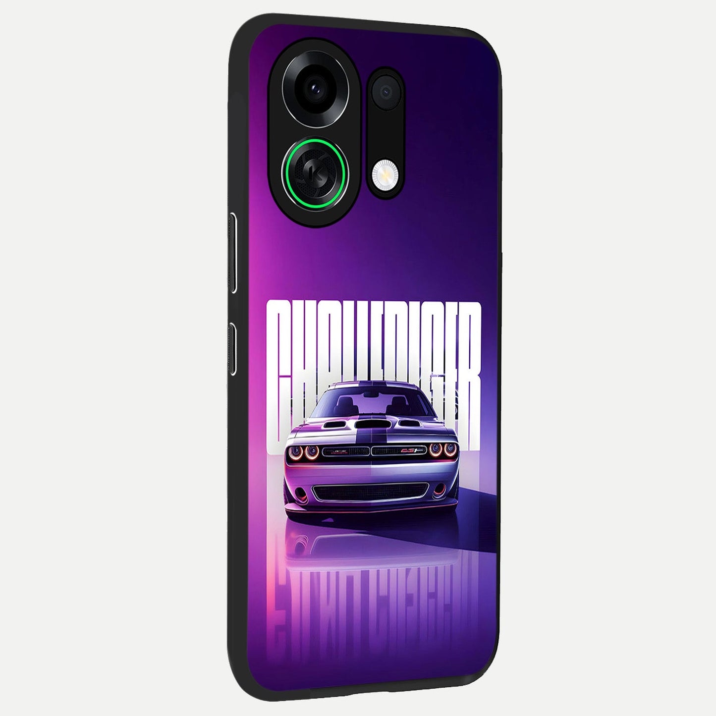  Midnight Muscle Ride back cover For Oppo K13 Turbo slim fit glass case with vibrant aesthetic design