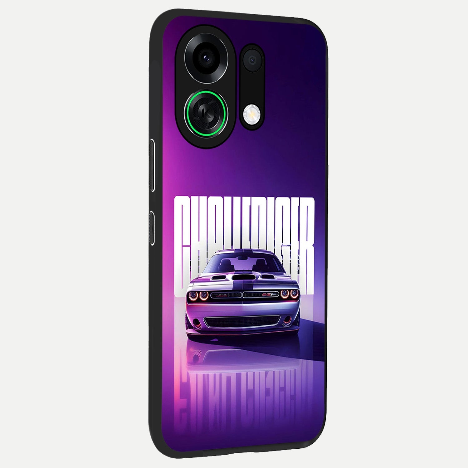  Midnight Muscle Ride back cover For Oppo K13 Turbo slim fit glass case with vibrant aesthetic design