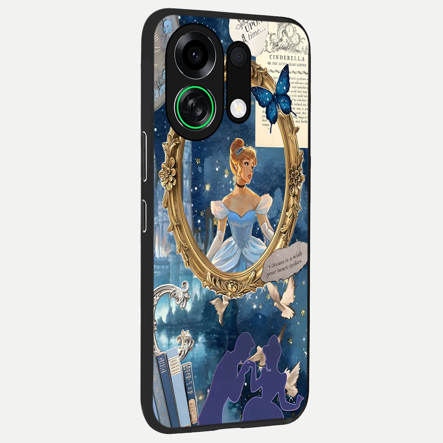  Midnight Queen back cover For Oppo K13 Turbo slim fit glass case with vibrant aesthetic design