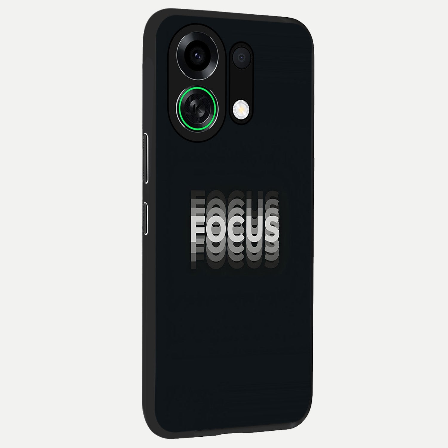  Mono Focus Vision back cover For Oppo K13 Turbo slim fit glass case with vibrant aesthetic design