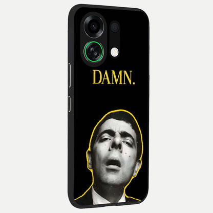  Mr Bean Damn back cover For Oppo K13 Turbo slim fit glass case with vibrant aesthetic design