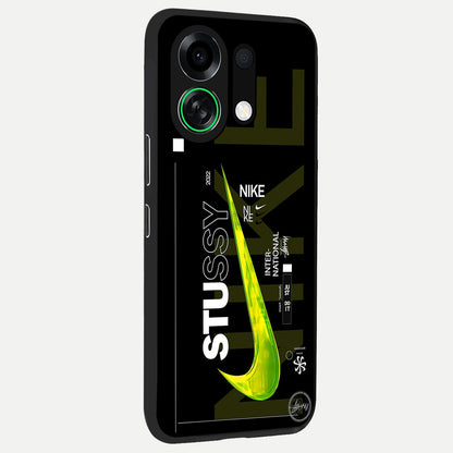  Neon Street Edition back cover For Oppo K13 Turbo slim fit glass case with vibrant aesthetic design