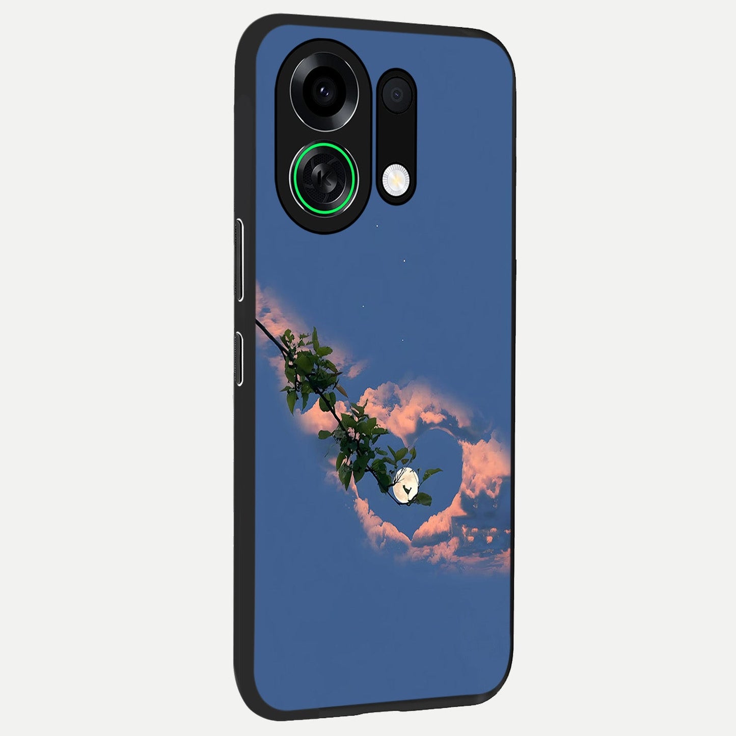  Sky Under Tree back cover For Oppo K13 Turbo slim fit glass case with vibrant aesthetic design