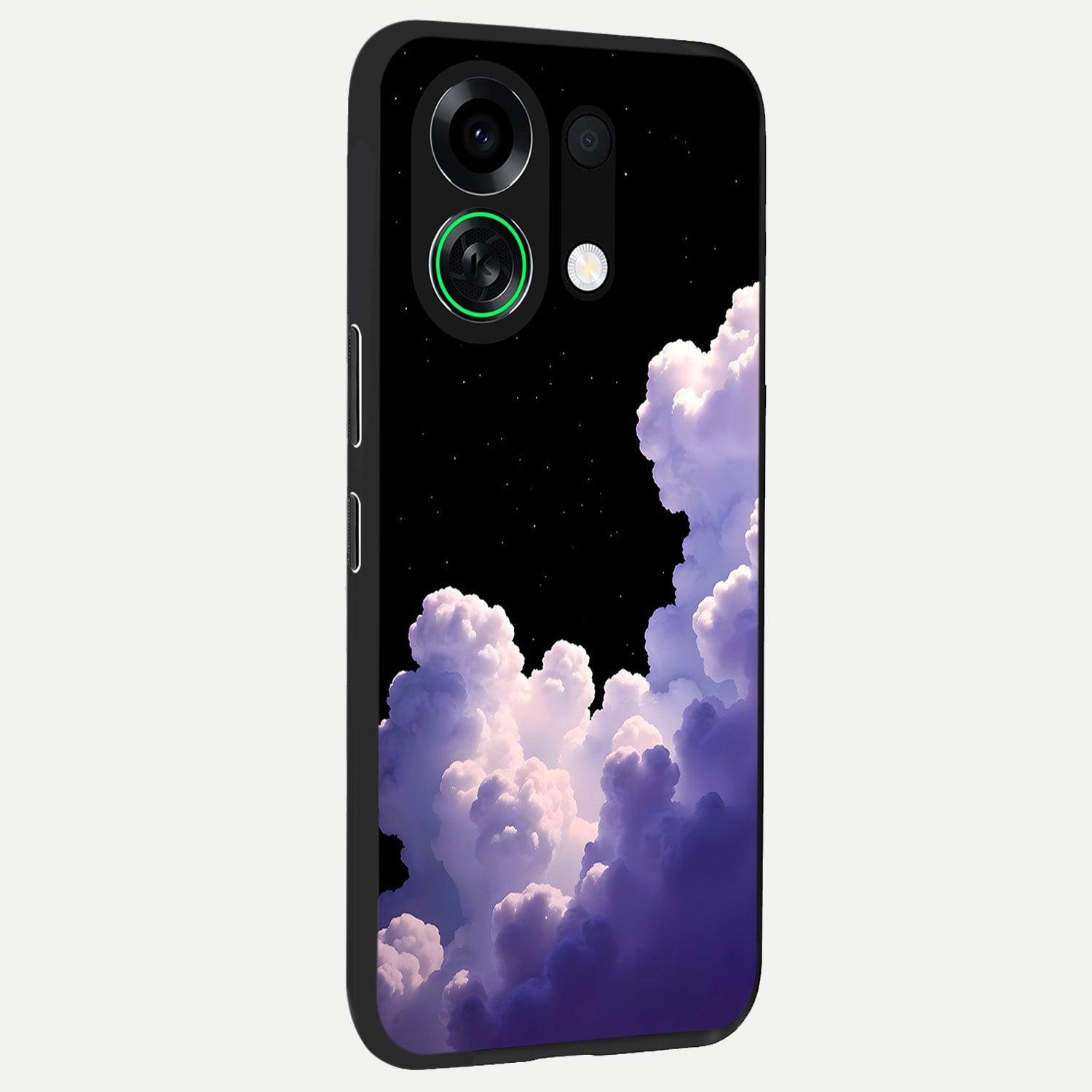  Starlit Night Whispers back cover For Oppo K13 Turbo slim fit glass case with vibrant aesthetic design