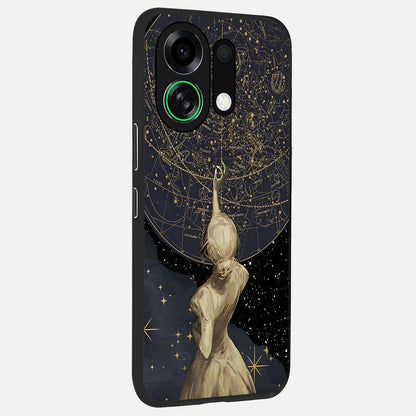  Taylor Swift Girl back cover For Oppo K13 Turbo slim fit glass case with vibrant aesthetic design