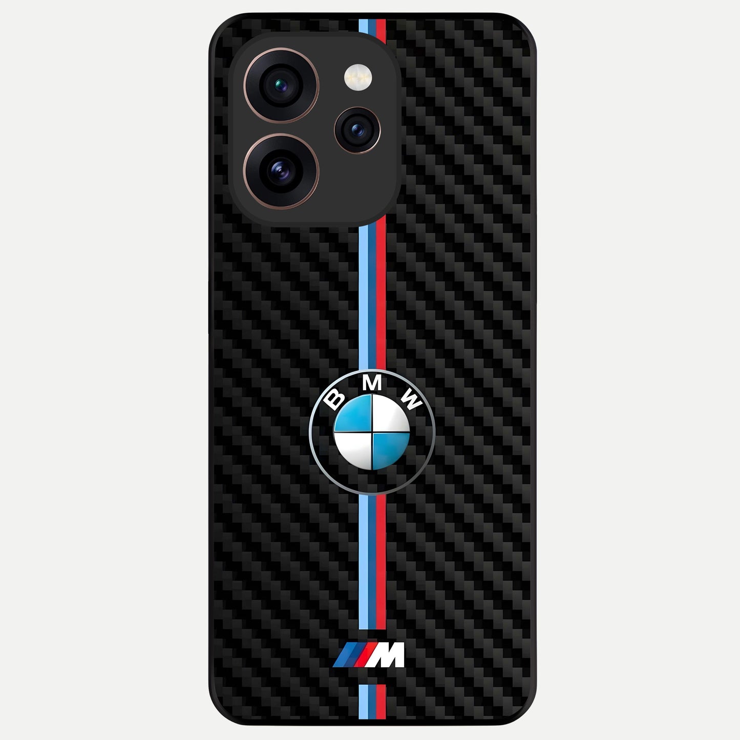  BMW Pattern Glass Case For Oppo Reno 15 Pro back cover – full design glossy printed glass finish