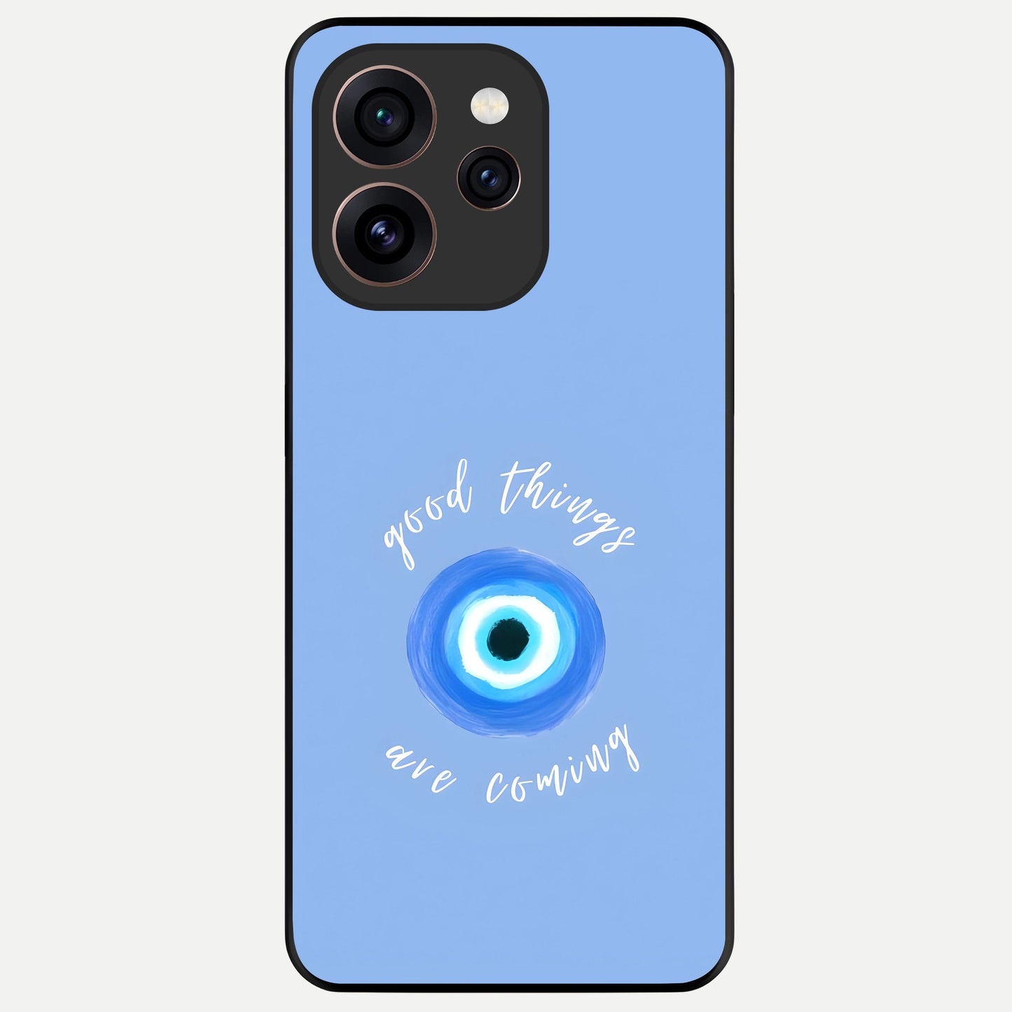 Bright Future Ahead Glass Case For Oppo Reno 15 Pro back cover – full design glossy printed glass finish