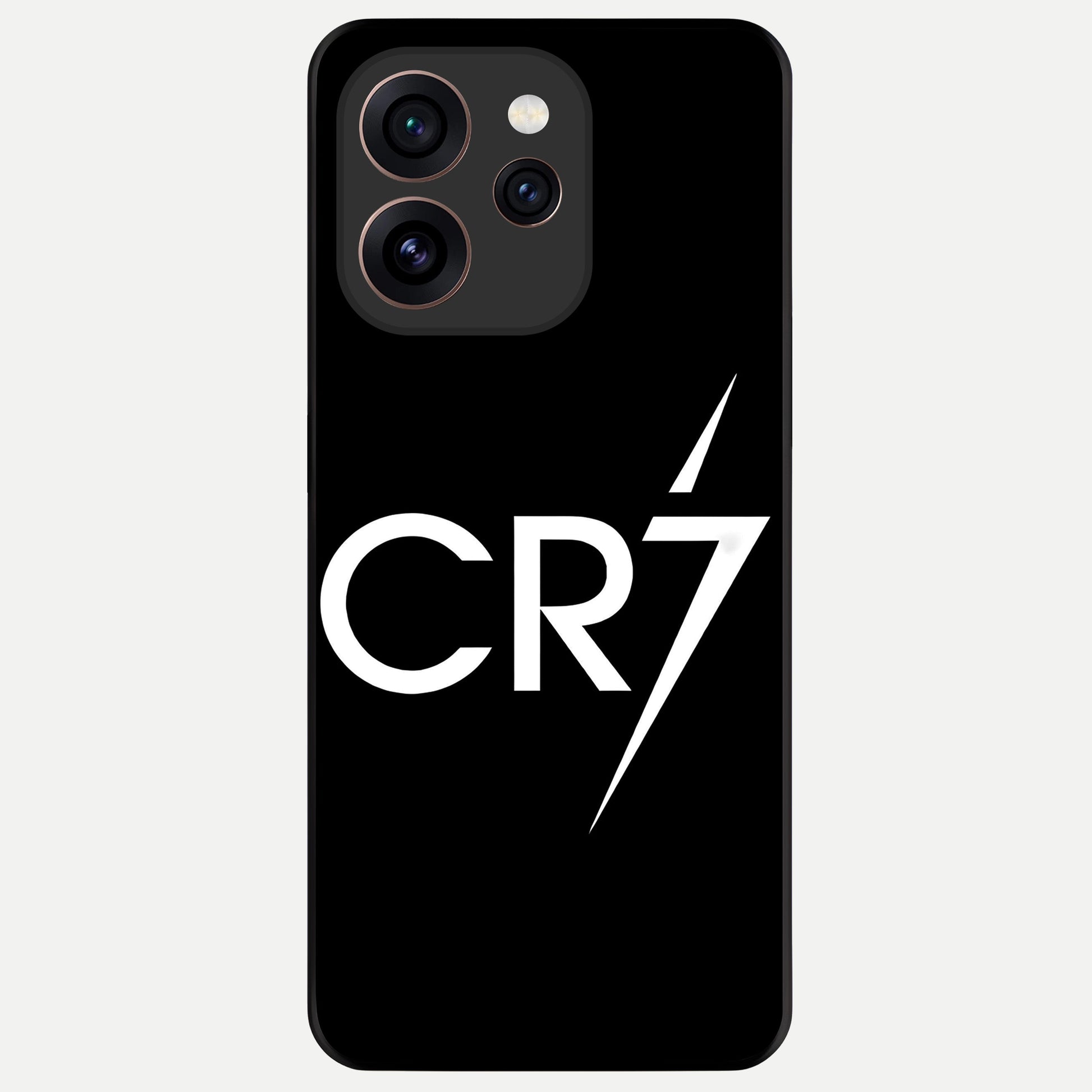  CR7 Elite Strike Glass Case For Oppo Reno 15 Pro back cover – full design glossy printed glass finish