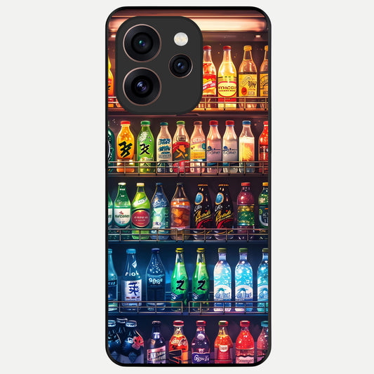  Colorfull Tree Glass Case For Oppo Reno 15 Pro back cover – full design glossy printed glass finish