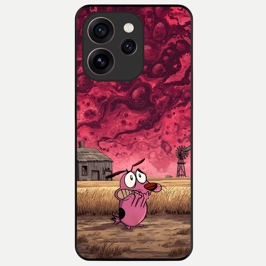  Courage Under Sky Glass Case For Oppo Reno 15 Pro back cover – full design glossy printed glass finish