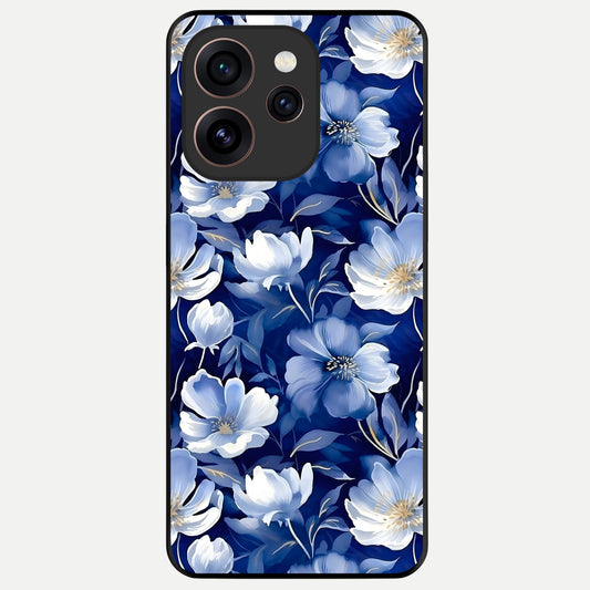  Cute Floral Patterns Glass Case For Oppo Reno 15 Pro back cover – full design glossy printed glass finish
