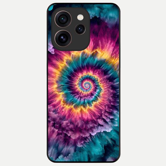  Galactic Spiral Burst Glass Case For Oppo Reno 15 Pro back cover – full design glossy printed glass finish