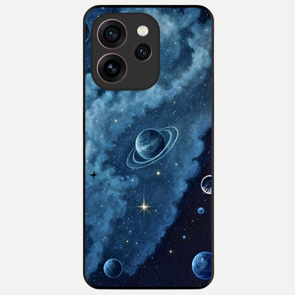  Galaxy Dream Space Glass Case For Oppo Reno 15 Pro back cover – full design glossy printed glass finish