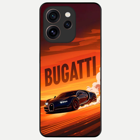  Inferno Bugatti Storm Glass Case For Oppo Reno 15 Pro back cover – full design glossy printed glass finish