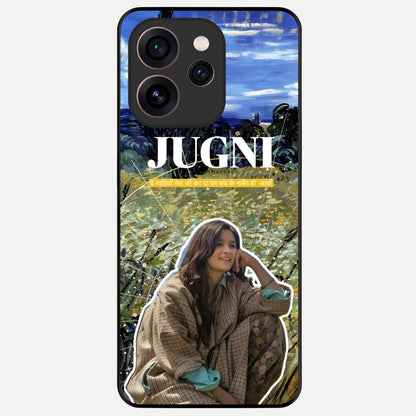  Jugni Soul Vibes Glass Case For Oppo Reno 15 Pro back cover – full design glossy printed glass finish