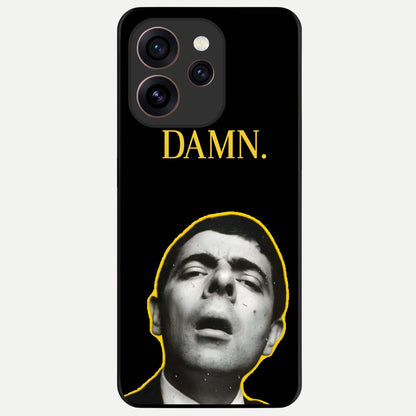  Mr Bean Damn Glass Case For Oppo Reno 15 Pro back cover – full design glossy printed glass finish