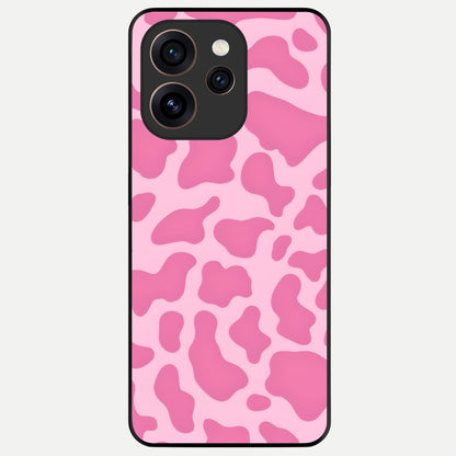  Pinkish Scenery Glass Case For Oppo Reno 15 Pro back cover – full design glossy printed glass finish