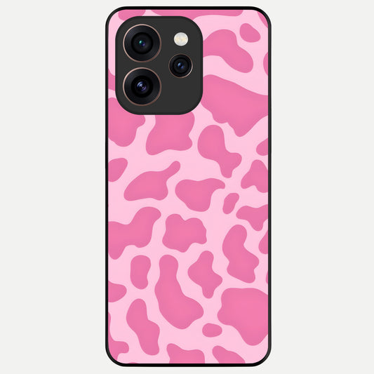  Pinkish Scenery Glass Case For Oppo Reno 15 Pro back cover – full design glossy printed glass finish