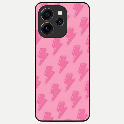  Pink Moo Magic Glass Case For Oppo Reno 15 Pro back cover – full design glossy printed glass finish