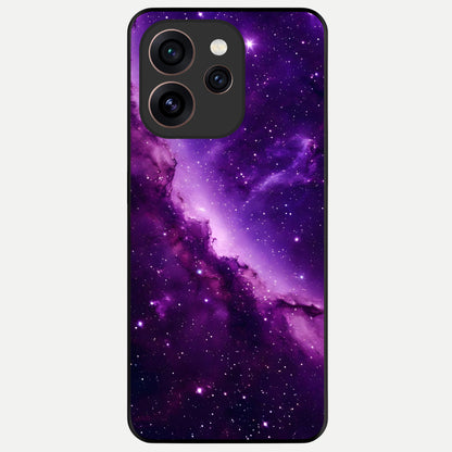  Purple Shade Sky Glass Case For Oppo Reno 15 Pro back cover – full design glossy printed glass finish