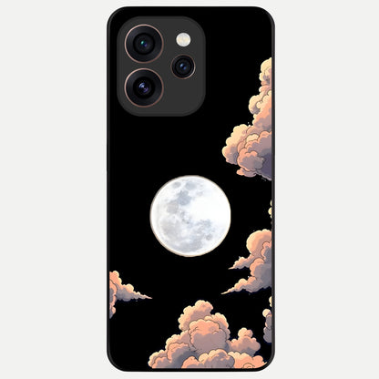  Shade Cloud Moon Glass Case For Oppo Reno 15 Pro back cover – full design glossy printed glass finish