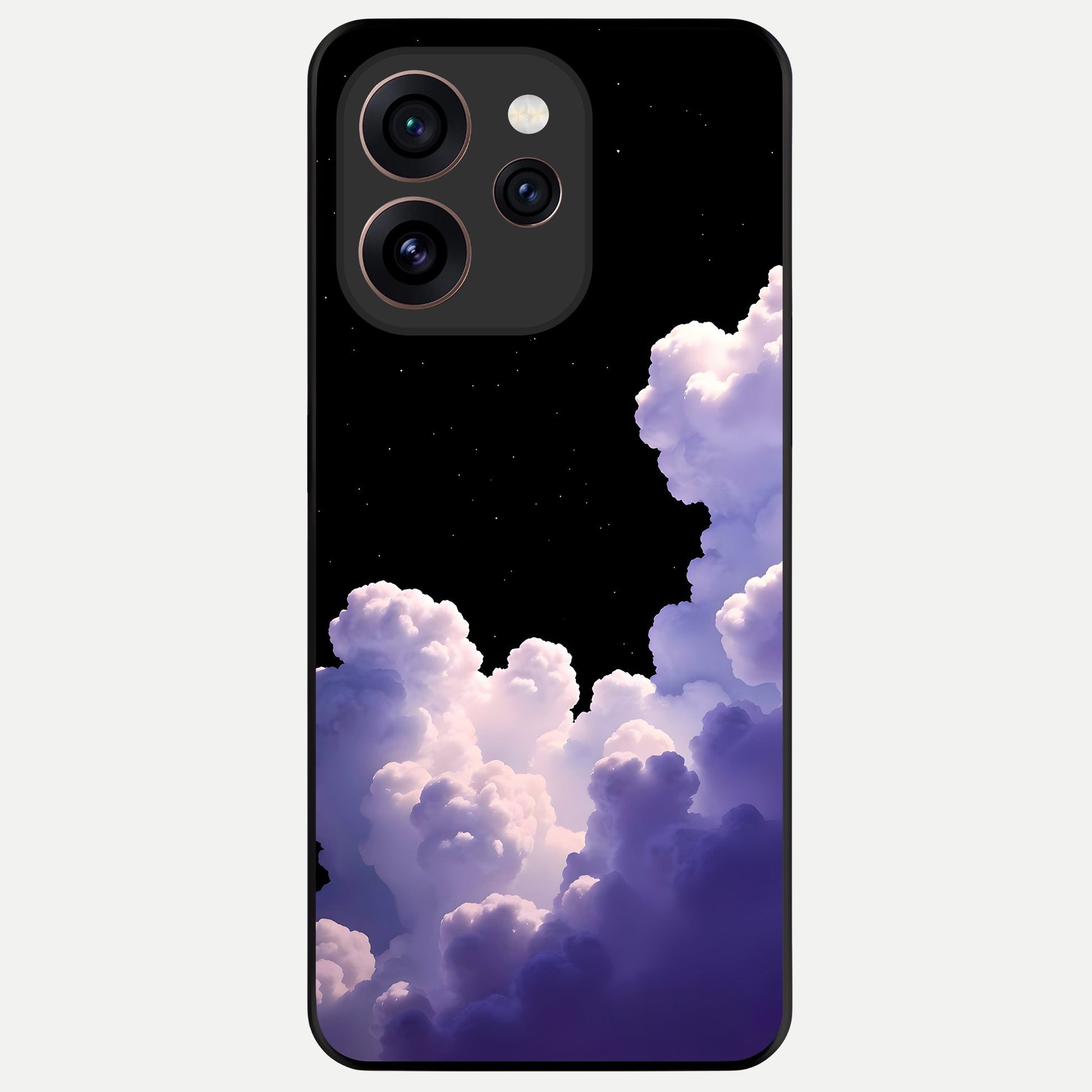 Starlit Night Whispers Glass Case For Oppo Reno 15 Pro back cover – full design glossy printed glass finish