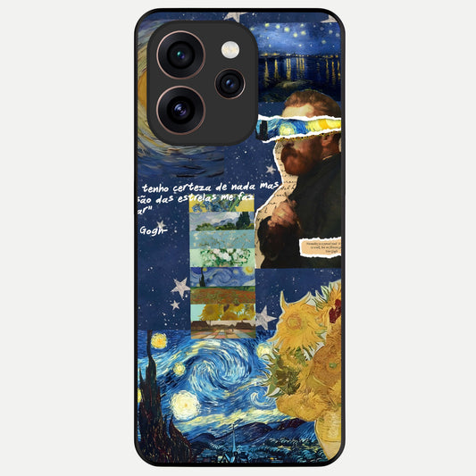  Starry Dream Vision Glass Case For Oppo Reno 15 Pro back cover – full design glossy printed glass finish