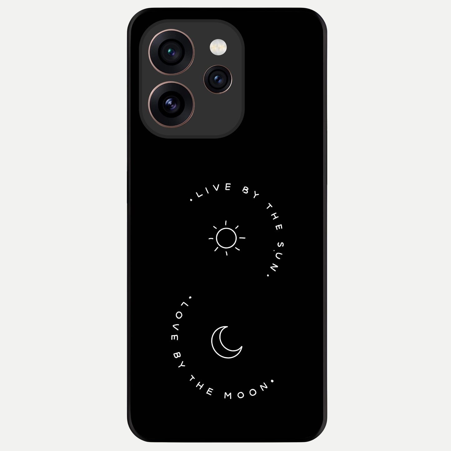  Sunflower Cat Art Glass Case For Oppo Reno 15 Pro back cover – full design glossy printed glass finish